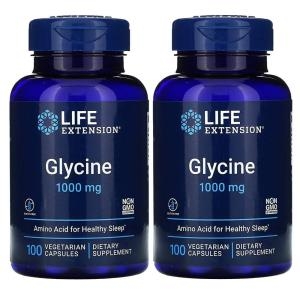 라이프익스텐션 글리신 1000mg 100캡슐 (2개)