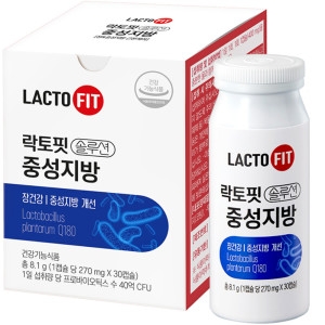 종근당건강 락토핏 솔루션 중성지방 270mg 30캡슐_이미지