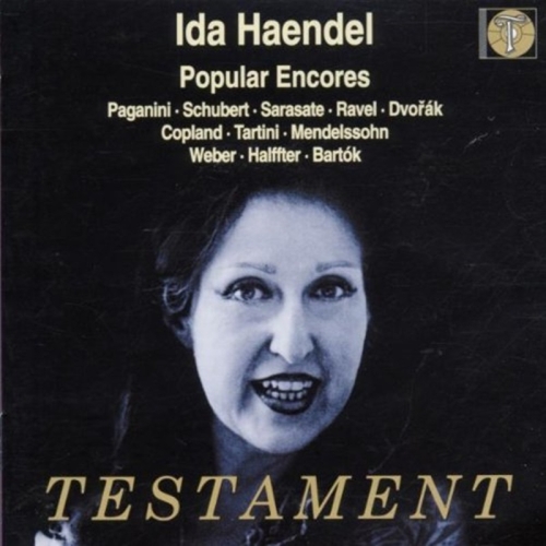 IDA HAENDEL 이다 헨델 POPULAR ENCORES