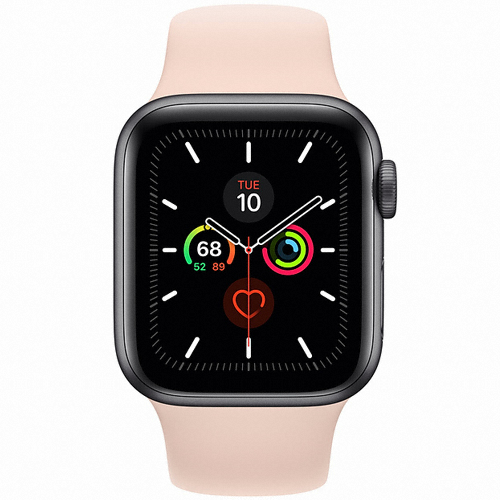 APPLE 워치 시리즈5 44mm Cellular 스페이스 그레이 알루미늄 (스포츠밴드)_이미지