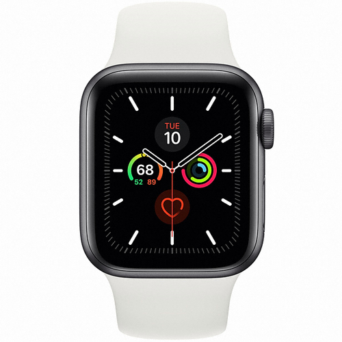 APPLE 워치 시리즈5 44mm Cellular 스페이스 그레이 알루미늄 (스포츠밴드)_이미지