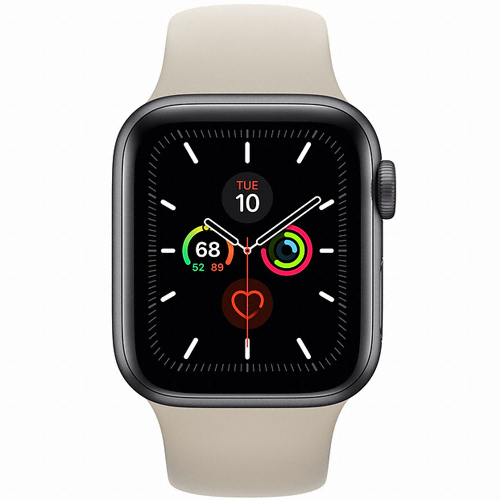 APPLE 워치 시리즈5 44mm Cellular 스페이스 그레이 알루미늄 (스포츠밴드)_이미지