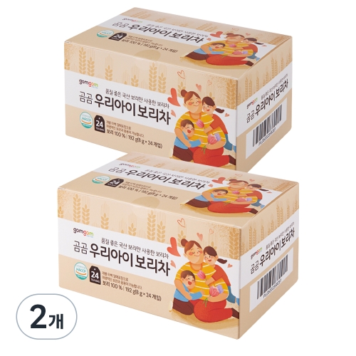 곰곰 우리아이 보리차 구수한맛 192g (2개)_이미지