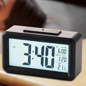 [불명] 오토센서 디지털 건전지 무선 LCD 탁상시계