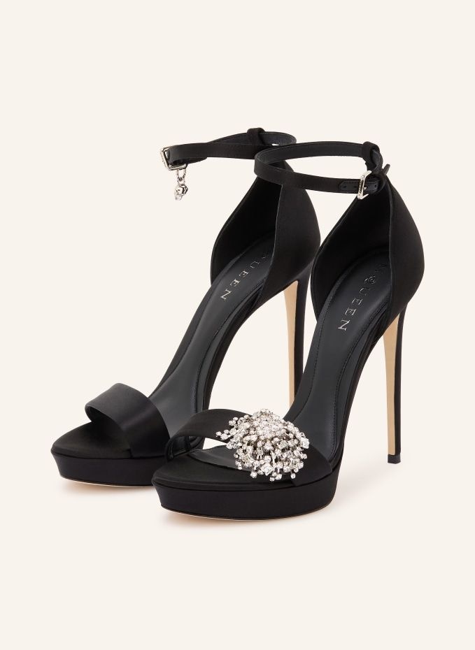 Conti Platform 샌들 with gemstones 100301449113000