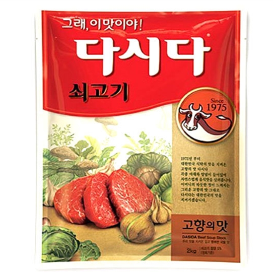 CJ제일제당 백설 다시다 쇠고기 2kg (3개)