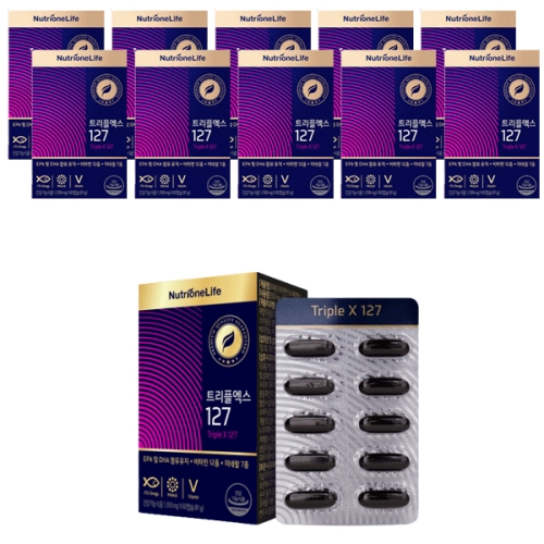 뉴트리원 트리플엑스127 60캡슐 (11개)_이미지