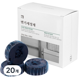 살림백서 변기세정제 40g 20개