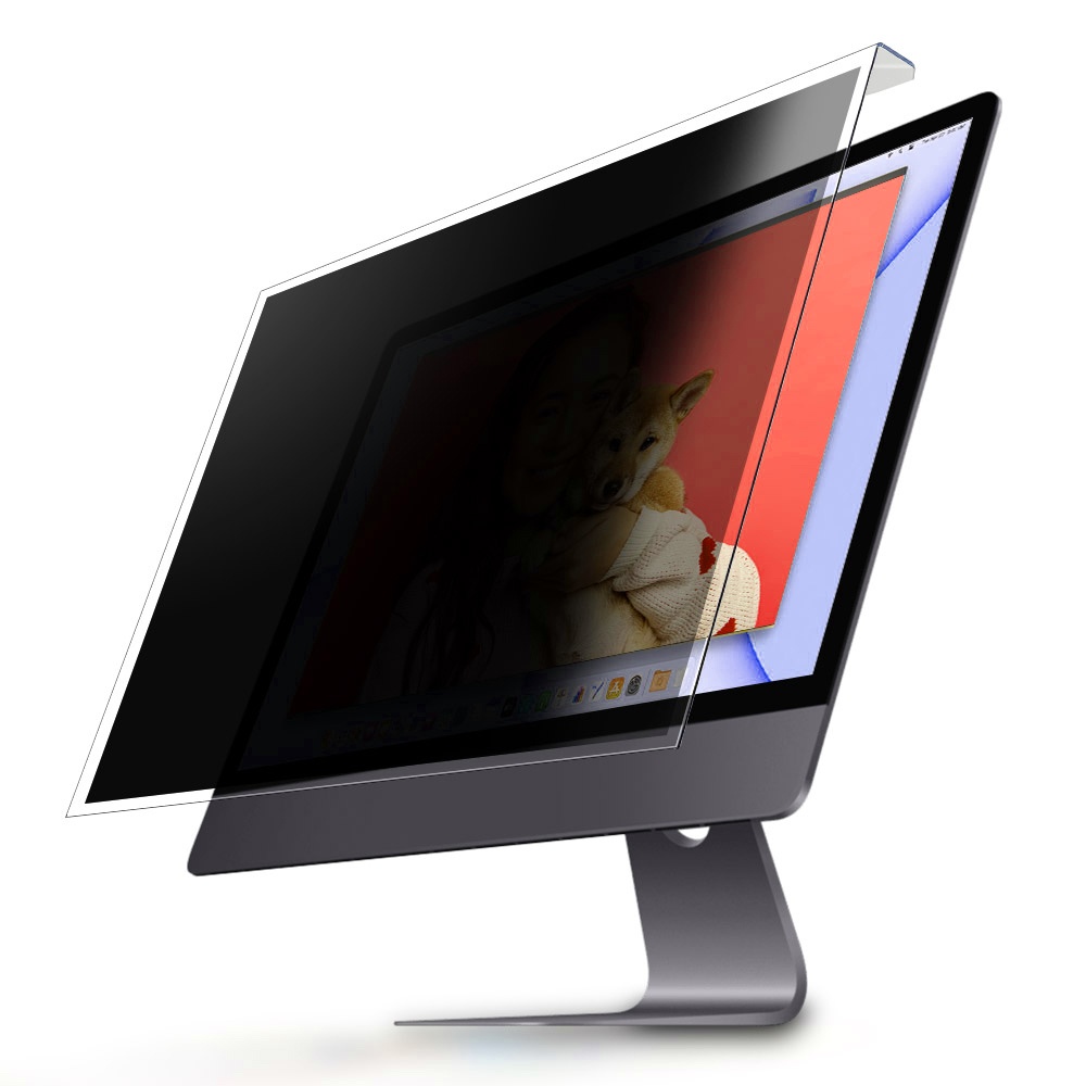 와룡물산 아이세이퍼 플러스 무광 거치식 모니터 보안필름 화면보호기