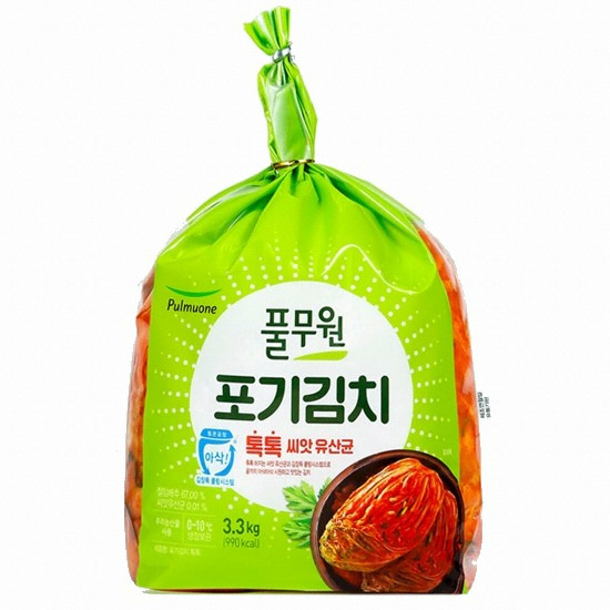 풀무원 톡톡 포기김치 3.3kg (1개)