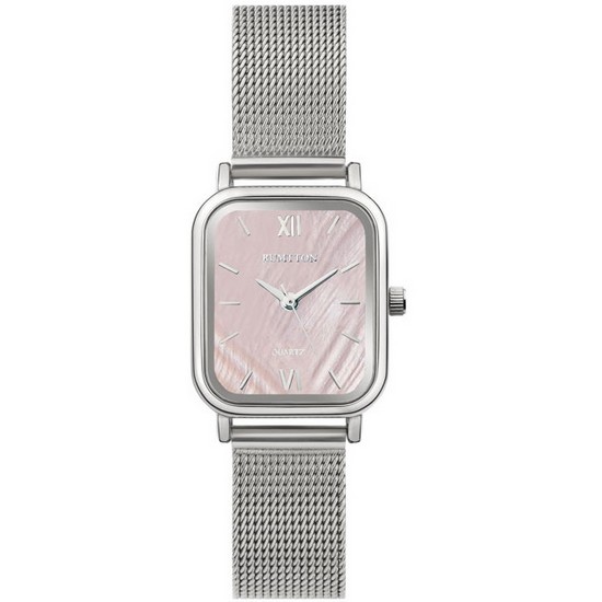 럼튼 쉘 핑크 자개 여자 메쉬 하버 (실버)_이미지