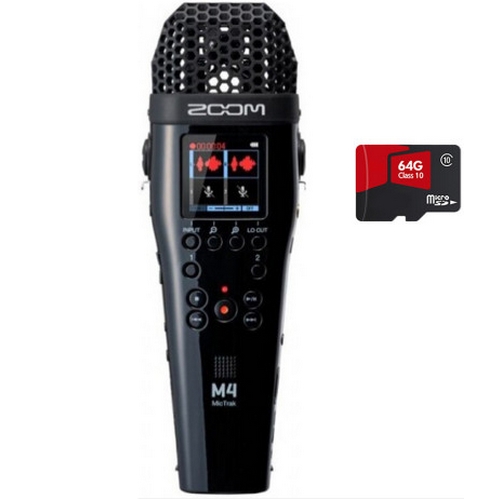 ZOOM M4 MicTrak (+ 메모리 64GB, 정품)_이미지