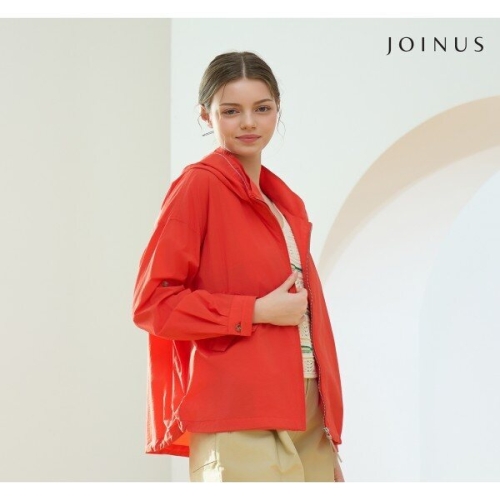 조이너스 여성 블랙 스판 긴팔 점퍼 J251B101A_이미지