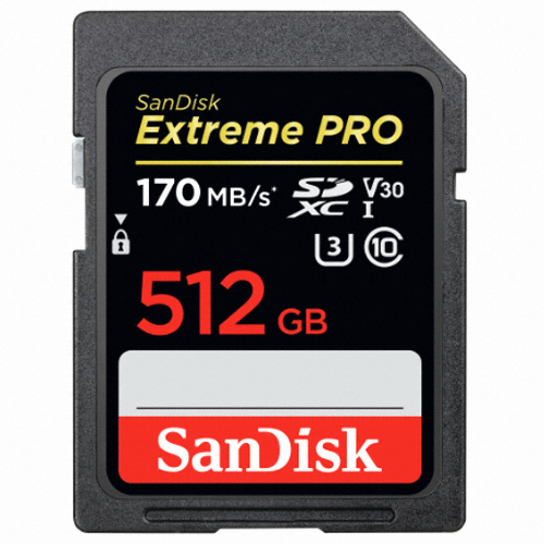 Sandisk SD Extreme Pro 2019 (512GB)