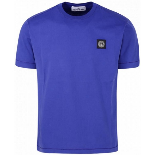 스톤아일랜드 반팔 티셔츠 761524113 (V0022, 블루)