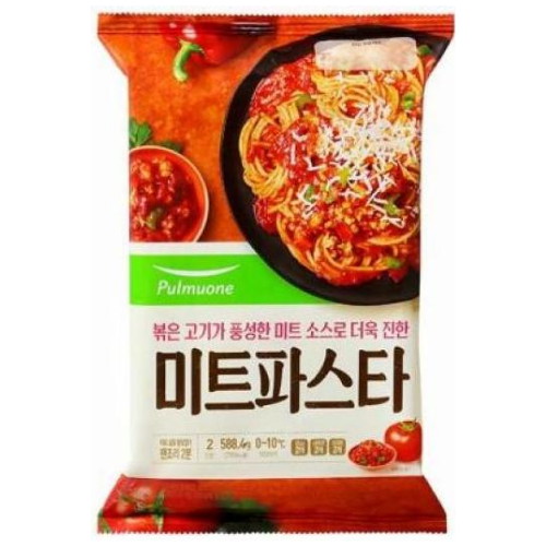 풀무원 미트파스타 2인분 588.4g (4개)