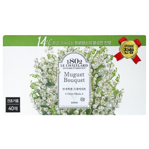 애경 르샤트라1802 드라이시트 뮤게부케 40매 (1개)