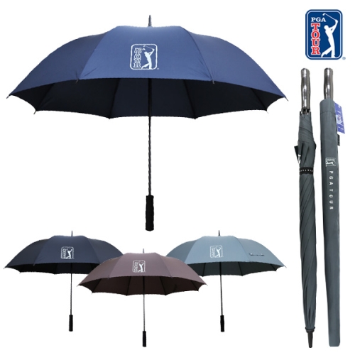 PGA TOUR 3단 70cm 완전 자동 무지 장우산 판촉선물 행사답례품 단체대량_이미지