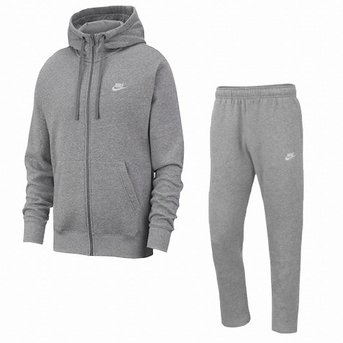 나이키 스우시 후드집업 트레이닝복 세트 BV2645-063+BV2707-063 (병행)