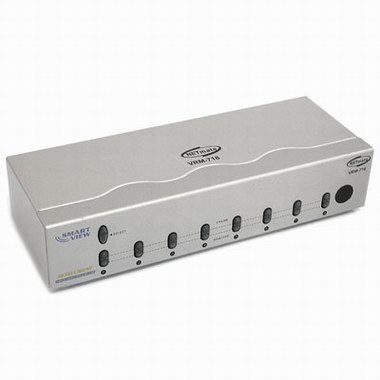 강원전자 NETmate VRM-718 모니터 수동선택 (리모컨포함)