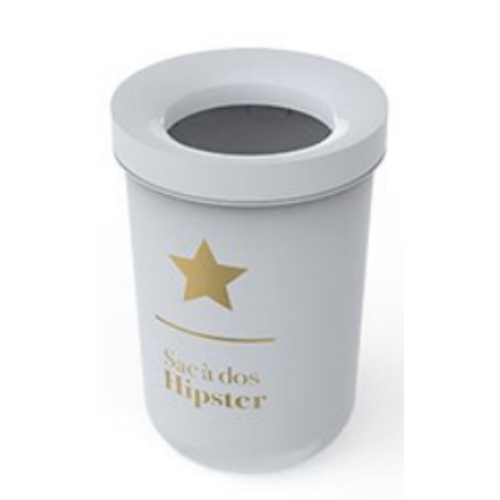 씨에스지 힙스터 오픈형 휴지통 10L