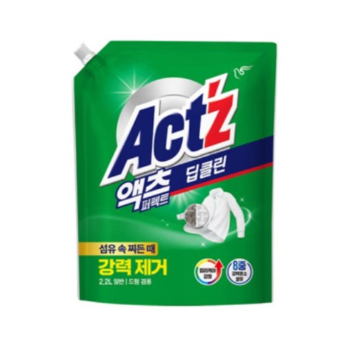 액츠 퍼펙트 딥클린 리필 2.2L (4개)_이미지