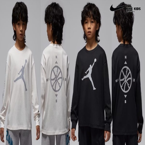 나이키 나이키키즈 8-14세 N261TS321 MJ리플렉티브 얇은긴팔티 140-170