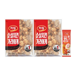 순살치킨가라아게1kg 2봉 + 스위트웰핫도그70g 1봉