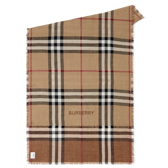 버버리 체크 캐시미어 스카프 8074200