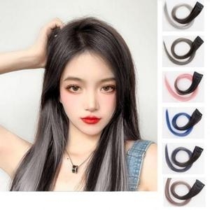 애경 포인트 브릿지 붙임 머리 감성 똑딱이 부분 가발 WFI1JI8