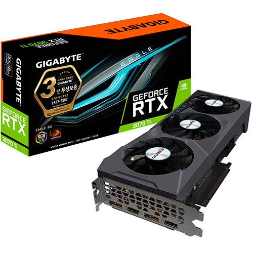 GIGABYTE 지포스 RTX 3070 Ti EAGLE D6X 8GB 제이씨현