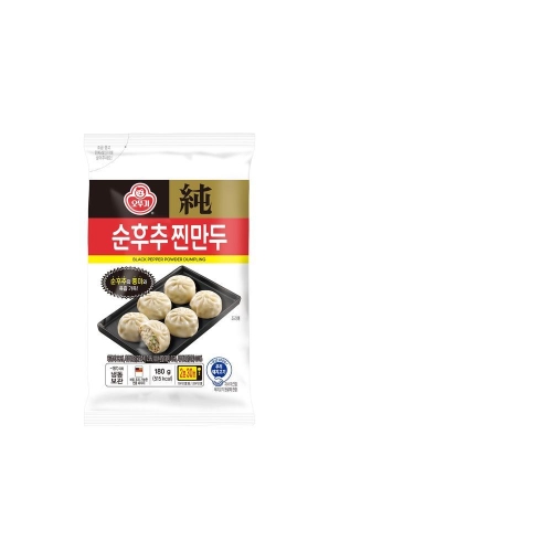오뚜기 순후추 찐만두 180g (1개)_이미지