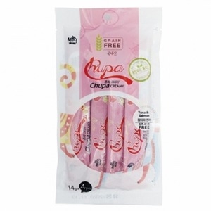  바우와우 츄파크리미 참치와 연어 56g (14g x 4p) [20개] 상품이미지