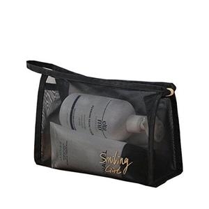 셀러허브 패션 JHQSYW83_51IL 그리드 트라이앵글 메쉬 파우치