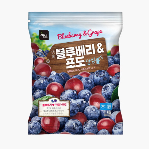 호재준 블루베리 포도 앙상블 1kg (3개)_이미지