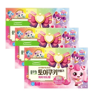 냉동 토이쿠키만들기 캐치티니핑210g+ 스티커4종 X3개