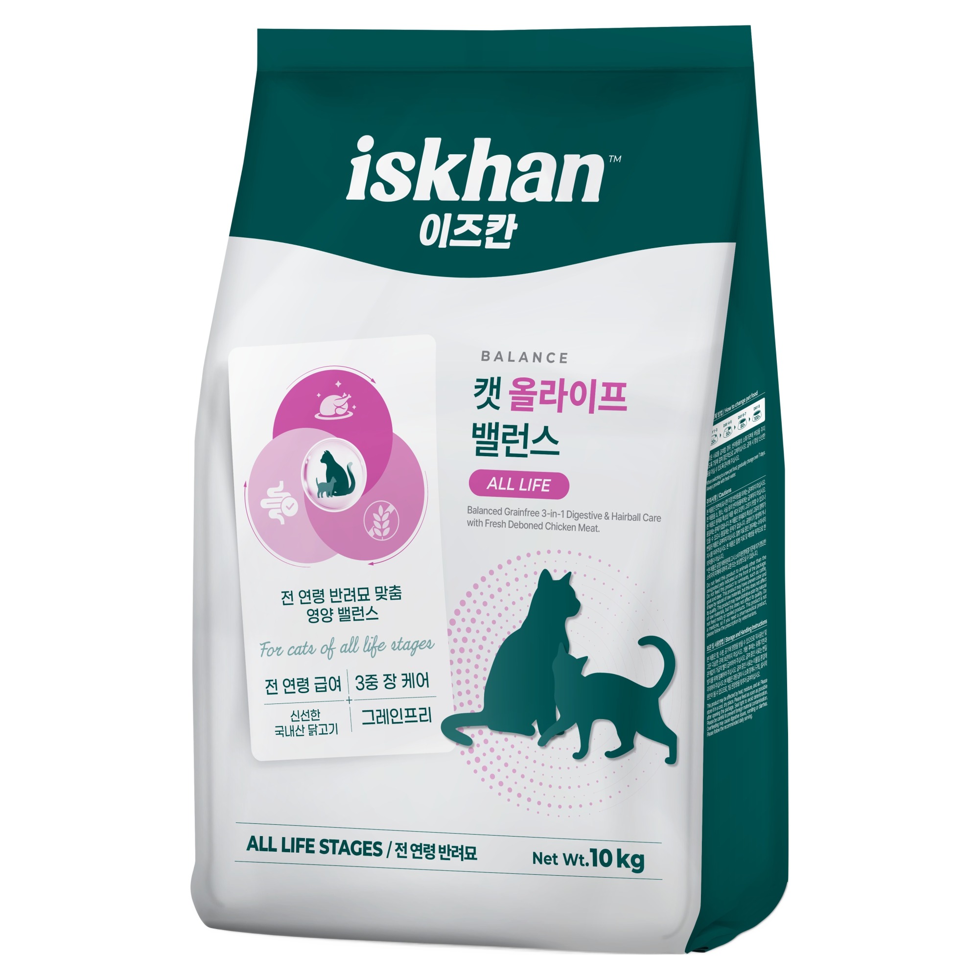 이즈칸 캣 올라이프 밸런스 10kg이미지입니다. 누르면 해당 게시물로 새창이동합니다.