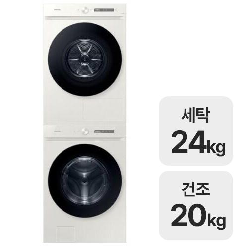 삼성전자 비스포크 AI WF24CB8850BE + DV20CB8890BE (공식인증점)_이미지