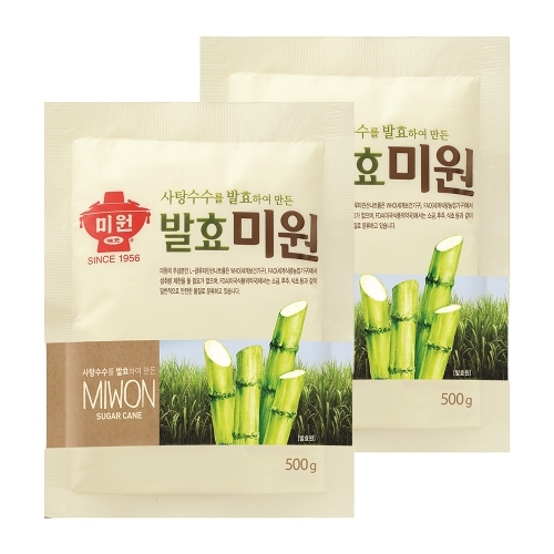 대상 청정원 발효 미원 500g 2개