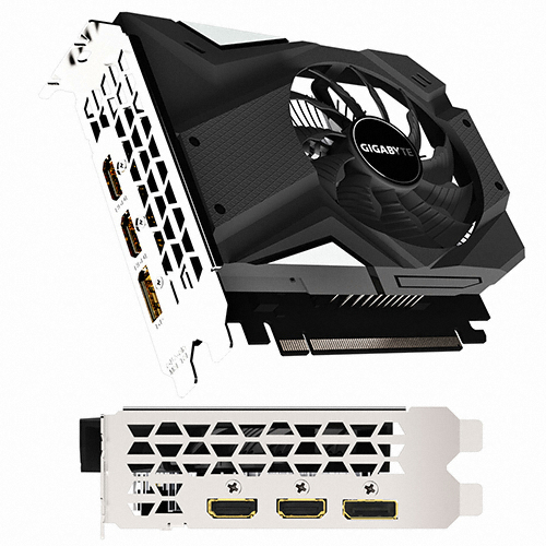 GIGABYTE ������ GTX 1650 MINI ITX D5 4GB ���̾���