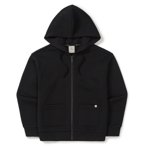 스노우피크 니트 후드 집업 S25WWFFJ79BK_이미지