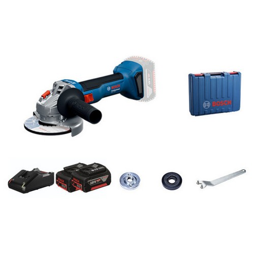 보쉬 GWS 18V-8 해외구매 (5.0Ah, 배터리 2개)_이미지