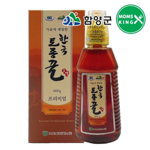 함양군 마천농협 지리산 가을에 채밀한 토종꿀 600g