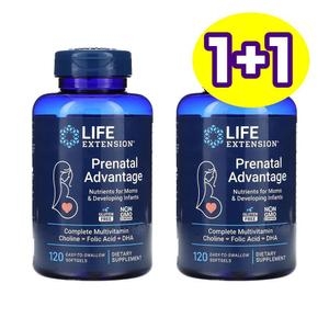 라이프익스텐션 프리네이탈 어드밴티지 120캡슐 (2개)