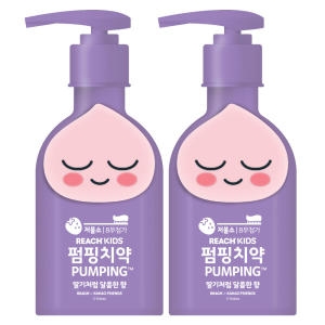 리치 키즈 피규어 펌핑치약 어피치 160g (2개)_이미지