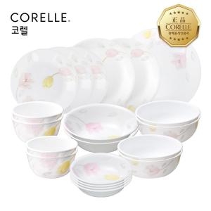 코렐브랜드 코렐 SSG 목련 원형 4인 홈세트 20P