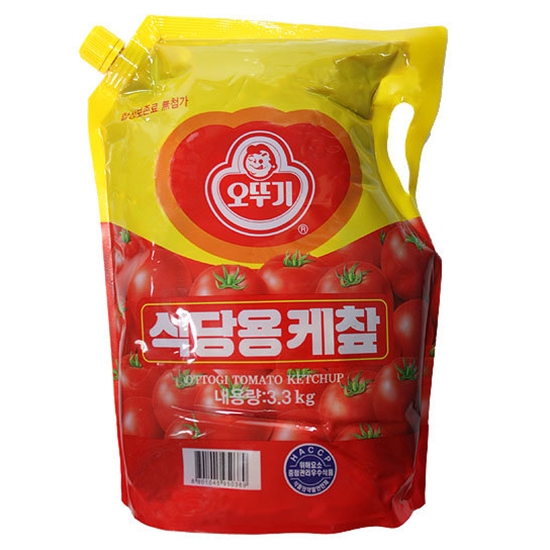 오뚜기 식당용 케찹 리필 3.3kg (6개)