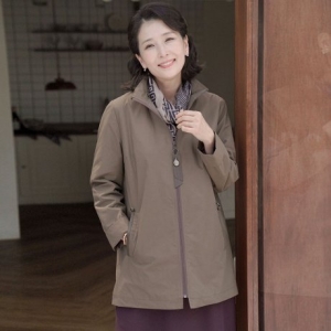 쉬즈마담 J31375 파비 이중카라주름 자켓/중년여성의류_이미지