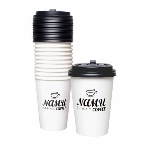 와인앤쿡 일회용 커피컵 385ml 10개입_이미지