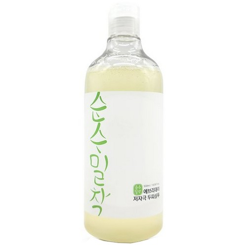 순수밀착 에브리데이 저자극 지성두피샴푸 500ml